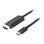 Cable CONCEPTRONIC USB-C/M a HDMI/M 2m Negro (ABBY04B)