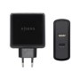 Cargador Pared AISENS 57W 2xUSB Negro (ASCH-2PD45A-BK)