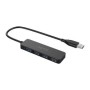 Hub Approx USB-A 3.0 a 4xUSB-A 3.0 15cm Negro (APPC49)