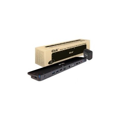 DockStation Club 3D HDMI/DP/VGA 65W (CSV-1564W65)