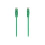 Latiguillo AISENS RJ45 Cat6a UTP 1.5m Verde (A145-0581)