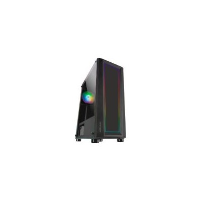 Semitorre Mars Gaming RGB S/F mATX Negra (MCART)