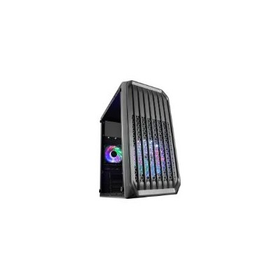 Caja Mars Gaming FRGB S/F USB2/3 mATX Negra (MCS2)