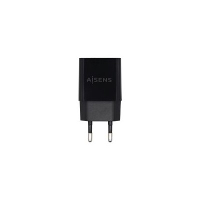 Cargador de Pared AISENS 10W 1xUSB-A Negro (A110-0527)