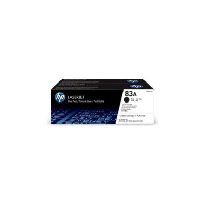 Toner HP LaserJet 83AD Pack 2 Negro 3000 pág (CF283AD)