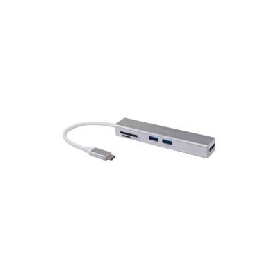 Adaptador EQUIP USB-C a HDMI/USB-A/Lector (EQ133480)