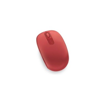 Ratón Microsoft 1850 Wireless 2.4GHz Rojo (U7Z-00034)