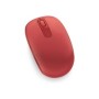 Ratón Microsoft 1850 Wireless 2.4GHz Rojo (U7Z-00034)