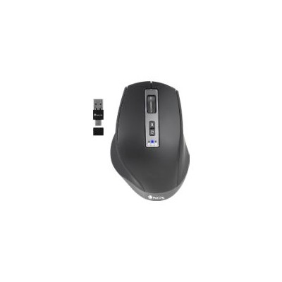 Raton Gaming NGS Láser RF BT 3200dpi Negro (BLUR-RB)