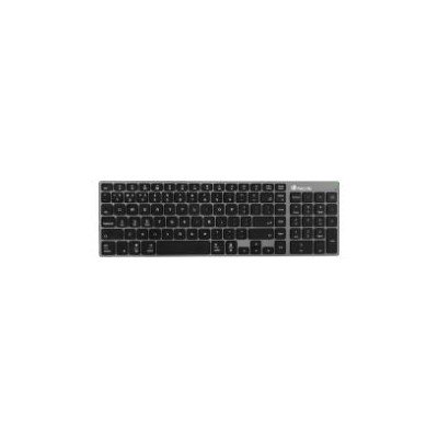 Teclado NGS Wireless BT 5.0 Negro/Plata (FORTUNE-BT)