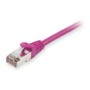 Latiguillo EQUIP Cat.6 S/FTP 0.5m Purpura (EQ605557)