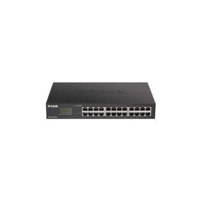 Switch D-Link 24xRJ45 GbE Rack Negro (DGS-1100-24V2/E)