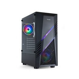 Caja Gaming TooQ Biohazard ATX mATX Negra (TQGCC102-B)