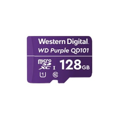 WD Micro SDXC 128Gb Clase 10 U1 Púrpura (WDD128G1P0C)