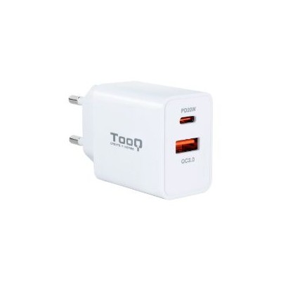 Cargador de Pared TOOQ 18W/20W USB-A/C (TQWC-2SC04WT)