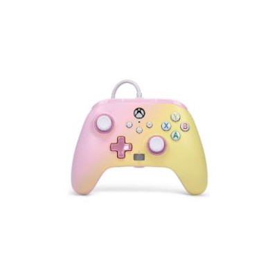 Mando PowerA USB 3.5mm XBox Rosa Limonada (XBGP0003-01)