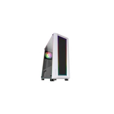 Semitorre Mars Gaming RGB S/F mATX Blanca (MCARTW)