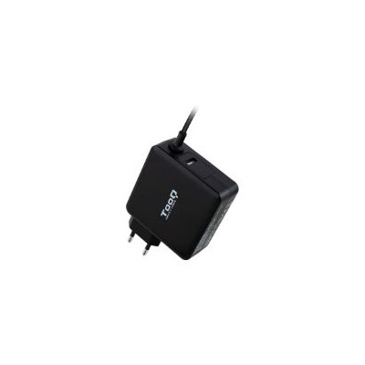 Cargador TOOQ 65W USB-C PD 3.0 Negro (TQLC-USBC65PD)