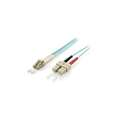 Fibra Óptica EQUIP SC/M a SC/M 10m Turquesa (EQ255316)