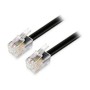 Cable Telefonico EQUIP RJ11 3m Negro (EQ105102)