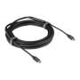 Cable Club 3D USB-C/M a USB-C/M 5m Negro (CAC-1535)