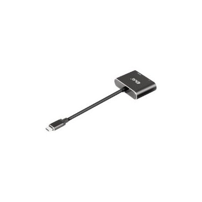 Adaptador Club 3D USB-C/M a DP/HDMI/H Negro (CSV-1552)