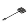 Adaptador Club 3D USB-C/M a DP/HDMI/H Negro (CSV-1552)