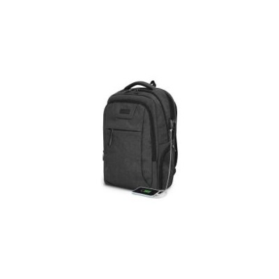 Mochila SUBBLIM Oxford 16" USB Negra (SUBBP-4PA2100)