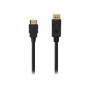 Cable AISENS DP/M a HDMI A/M 0.5m Negro (A125-0550)