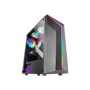 Semitorre Mars Gaming ARGB S/F USB2/3 ATX Negra (MCX7)