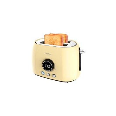 Tostador CECOTEC ClassicToast 8000 Amarillo (03107)