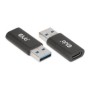 Adaptador Club 3D USB-A/M a USB-C/H Negro (CAC-1525)