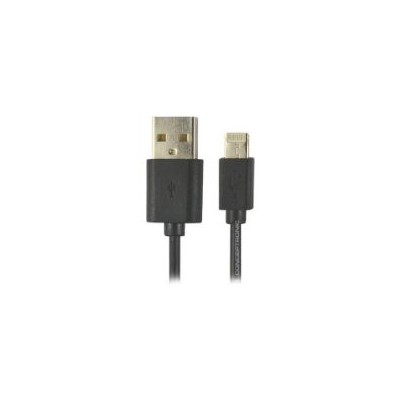 Cable CONCEPTRONIC Lightning 1m Negro (CTUSBLIGHTB)