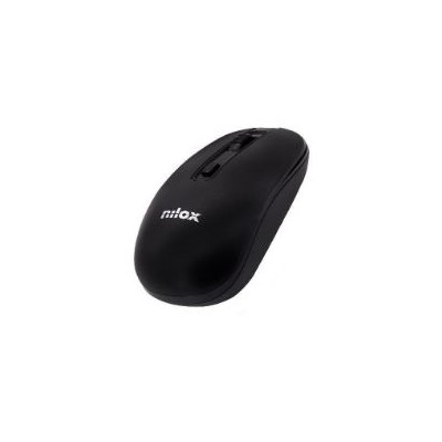 Ratón NILOX Óptico Wireless 1000dpi Negro (NXMOWI2001)