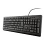 Teclado Trust TK-150 Silent USB 2.0 Negro (23982)