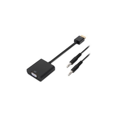 Adaptador AISENS HDMI/M a USB-A/M+DP/M 1.8m (A122-0641)