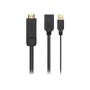 Adaptador AISENS HDMI/M a USB/M DP/H Negro (A122-0642)