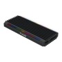 Caja TOOQ SSD M.2/PCIe/SATA USB3 RGB Negra (TQE-2222B)