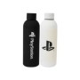 Botella Acero 600ml PlayStation Blanco/Negro PLSZ00321