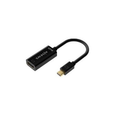 Cable AISENS MiniDP/M a HDMI A/H 15cm Negro (A125-0643)