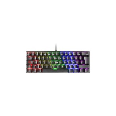 Teclado Mars Gaming Mecánico RGB 1.5m Negro (MK60RES)