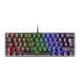 Teclado Mars Gaming Mecánico RGB 1.5m Negro (MK60RES)