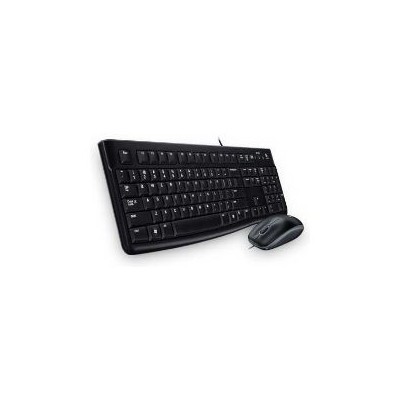 Teclado+Ratón LOGITECH MK120 USB Ruso Negro (920-002561