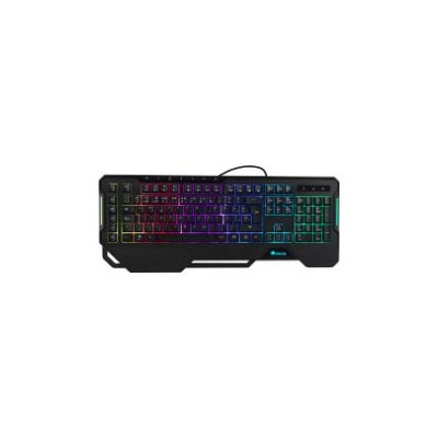 Teclado Gaming NGS RGB Multimedia USB Negro (GKX-450)