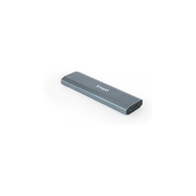 Caja TOOQ SSD M.2/PCIe USB-C 3.0 Gris (TQE-2223G)