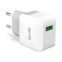 Cargador de Pared CELLY 1xUSB-A Blanco (TCUSBTURBO)