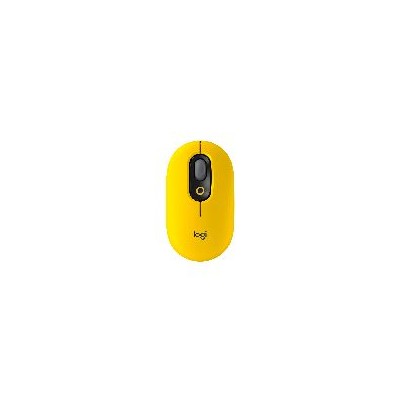 Ratón LOGITECH Pop RF BT Emoji Amarillo (910-006546)