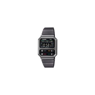 Reloj Dig Casio Vintage 40mm Gris/Negro (A100WEGG-1AEF)