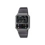 Reloj Dig Casio Vintage 40mm Gris/Negro (A100WEGG-1AEF)