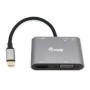 Adaptador EQUIP 5en1 USB-C Negro (EQ133483)